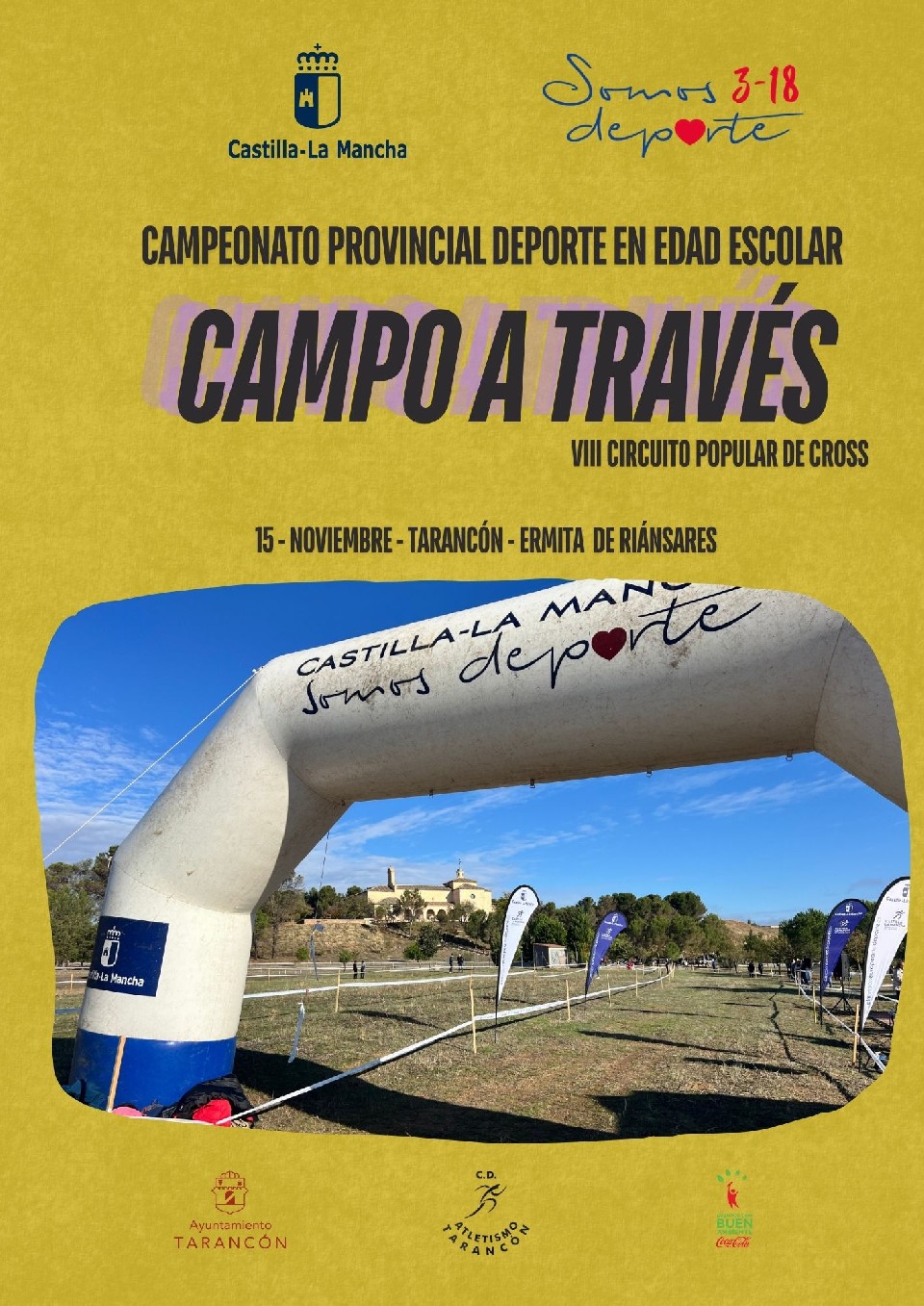 Cartel de VIII Circuito Popular de Cross Cuenca - Circuito “Juan Carlos de la Ossa”. Tarancón. en Tarancón, Cuenca