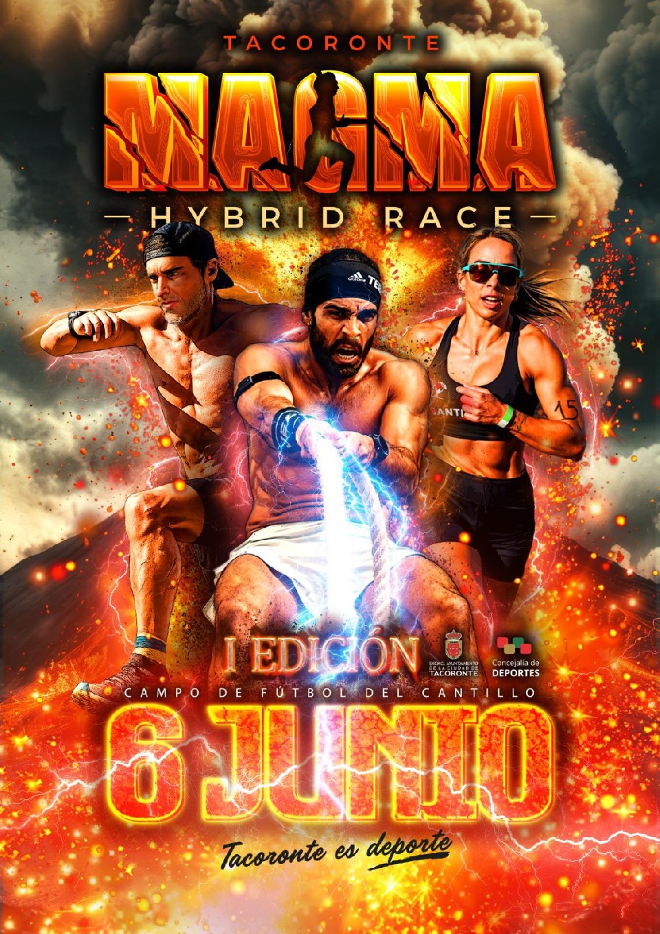 Cartel de Magma Hybrid Race 2026 - Tacoronte en Tacoronte, Santa Cruz de Tenerife