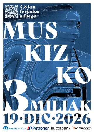 Cartel de MUSKIZKO 3 MILIAK en Muskiz, vizcaya