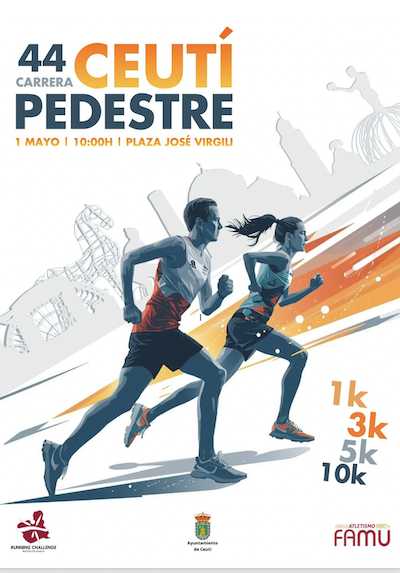 Cartel de 44ª Carrera Pedestre Ceutí en Ceutí, Murcia