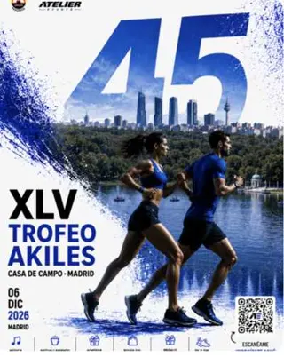 Cartel de 45º Trofeo Akiles · Domingo, 6 de diciembre de 2026 en Madrid, madrid