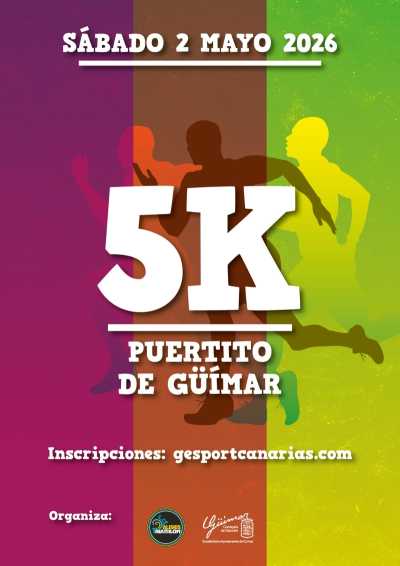 Cartel de 5k Puertito de Güímar en Güímar, Santa Cruz de Tenerife