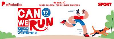 Cartel de CAN WE RUN Barcelona 2026 en Santa coloma de gramanet, barcelona