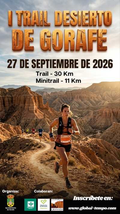 Cartel de I Trail Desierto de Gorafe en Gorafe, andalucia
