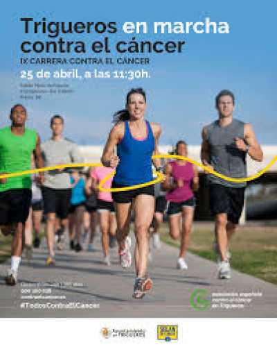Cartel de IX Marcha Trigueros en Trigueros, Huelva