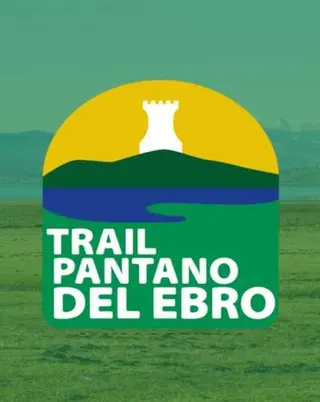 Cartel de Trail Pantano del Ebro en Campoo de Yuso, cantabria