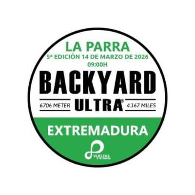 Cartel de V Backyard Ultra La Parra en La Parra, Badajoz