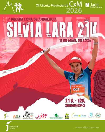 Cartel de V CxM Silvia Lara en Castillo de Locubín, Jaén