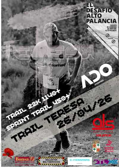 Cartel de VII Trail Teresa en Teresa, Castellón