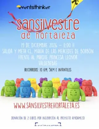 Cartel de XI San Silvestre de Hortaleza · Lunes, 19 de octubre de 2026 en Madrid, madrid