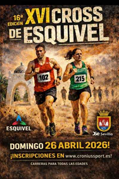 Cartel de XVI Cross Popular Esquivel en Esquivel, Sevilla