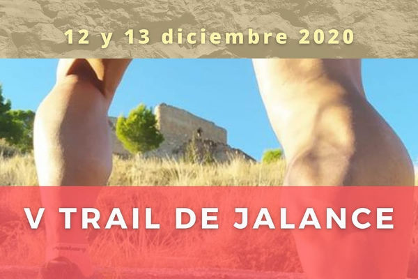 Cartel de V Trail Jalance en Jalance, Valencia