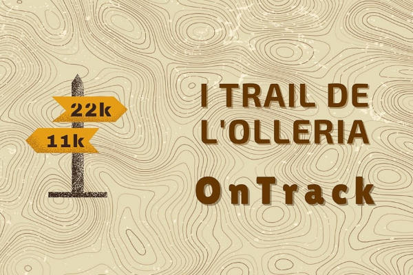 Cartel de I Trail L'Olleria OnTrack en L'Olleria, Valencia