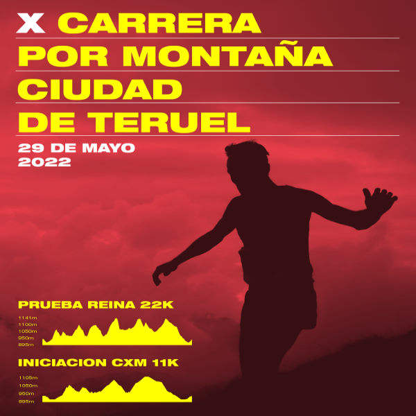 Cartel de X Carrera por Montaña Ciudad de Teruel en Teruel, Teruel