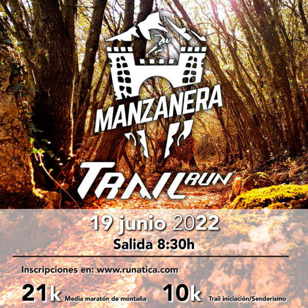 Cartel de IV Manzanera Trail Run en Manzanera, Teruel