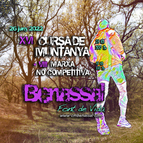 Cartel de XVI Cursa de Muntanya Benassal en Benassal, Castellón