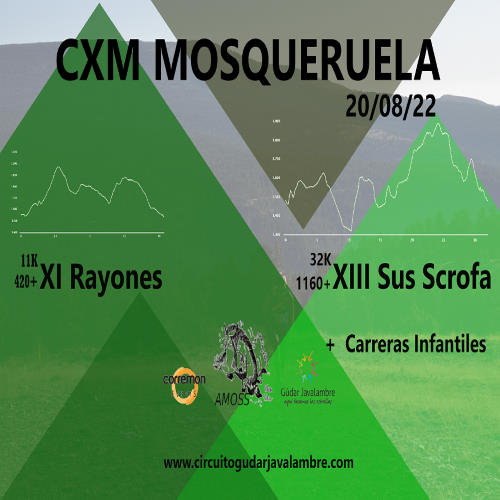 Cartel de XIII CxM Mosqueruela en Mosqueruela, Teruel