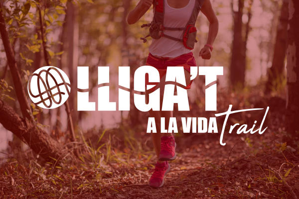 Cartel de Lliga't a la Vida Trail en Tarragona, Tarragona
