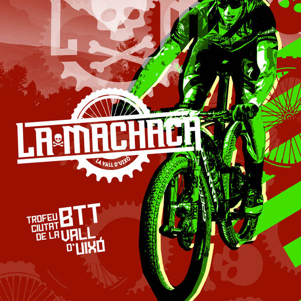 Cartel de VIII BTT Ciutat de La Vall d'Uixó La Machacá en La Vall d'Uixó, Castellón