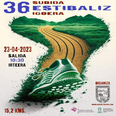 Cartel de XXXVI Subida Estibaliz Igoera en Vitoria-Gasteiz - Estíbaliz, Álava
