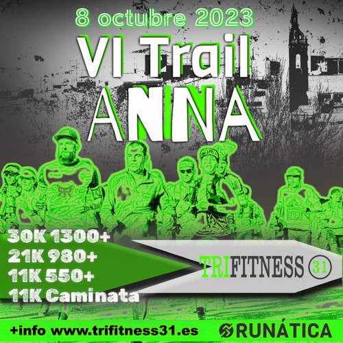 Cartel de VI Trail de Anna en Anna, Valencia