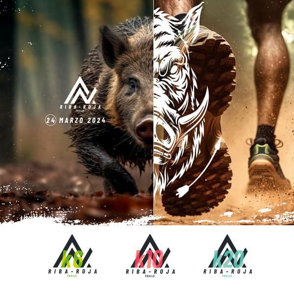 Cartel de 12º Riba-Roja Trails en Riba-Roja de Túria, Valencia