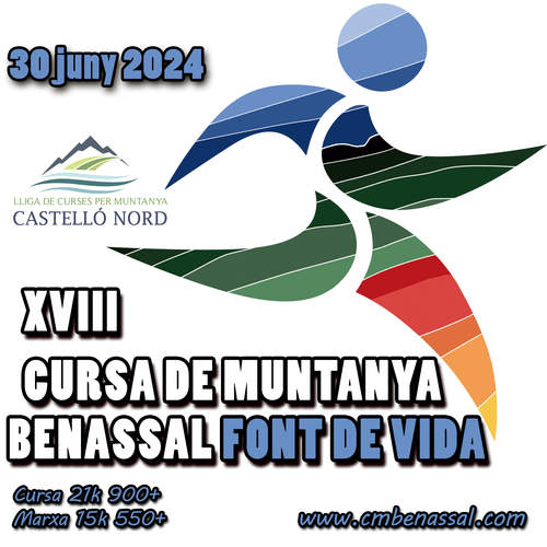 Cartel de XVIII Cursa de Muntanya Benassal en Benassal, Castellón