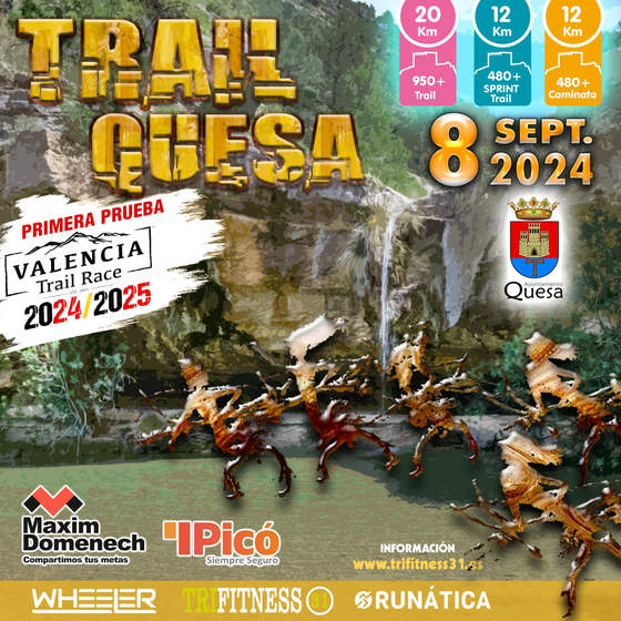 Cartel de I Trail Quesa en Quesa, Valencia