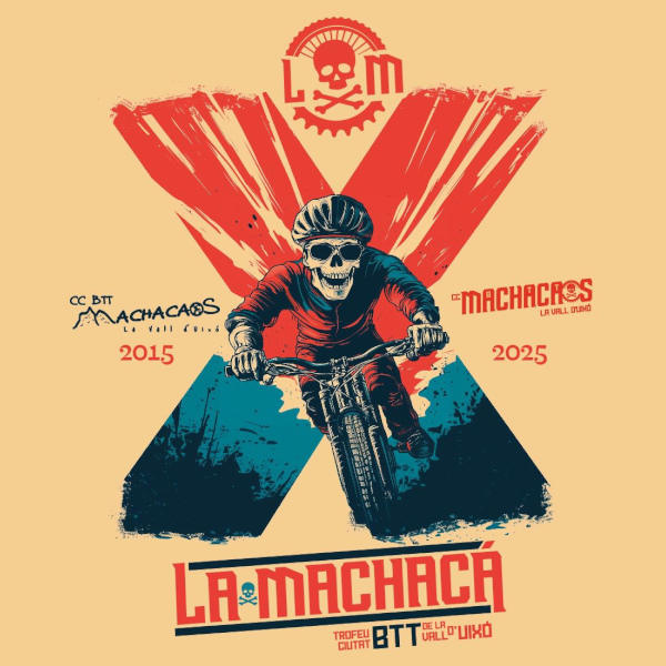 Cartel de X BTT Ciutat de La Vall d'Uixó La Machacá en La Vall d'Uixó, Castellón