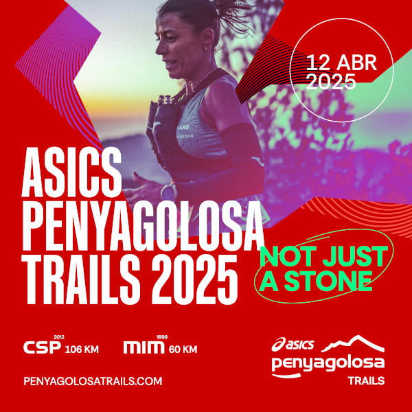 Cartel de Penyagolosa Trails en Castelló de la Plana, Castellón