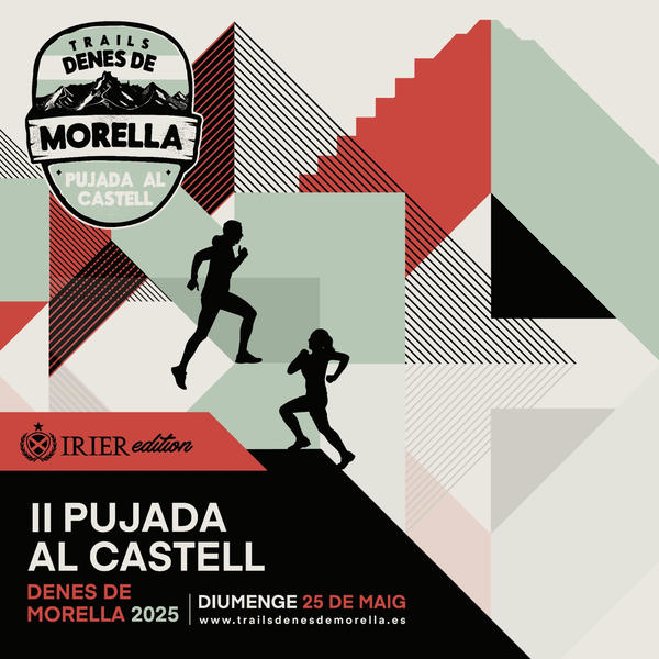 Cartel de II Pujada al Castell Denes de Morella Irier Edition en Morella, Castellón