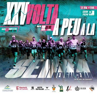 Cartel de XXV Volta a Peu a La Serra d'en Galceran en La Serra d'en Galceran, Castellón