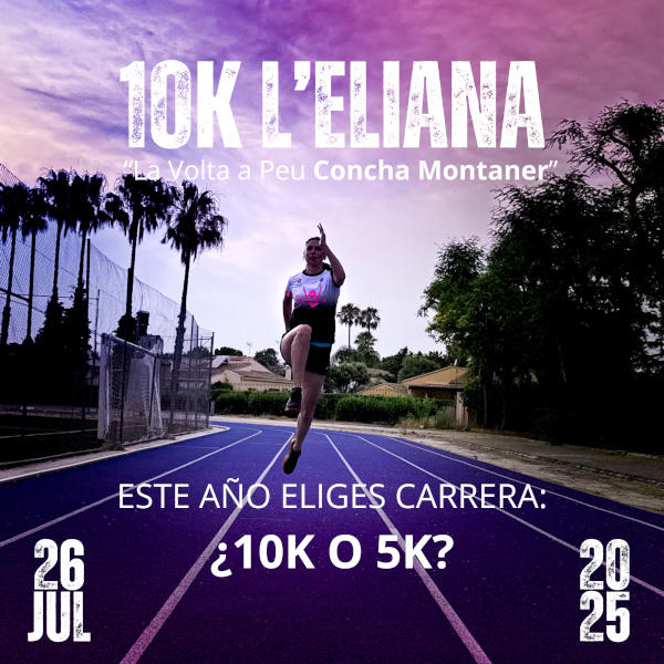 Cartel de 10K L'Eliana en L'Eliana, Valencia