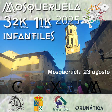 Cartel de XVI CxM Mosqueruela en Mosqueruela, Teruel