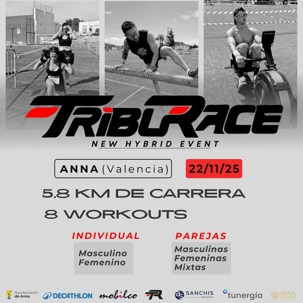 Cartel de Tribu Race Anna en Anna, Valencia