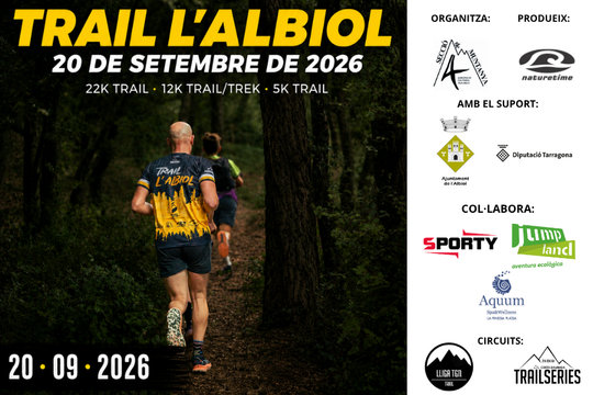 Cartel de TrailSeries TrailRunning L'Albiol en L'Albiol, tarragona