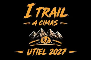 Cartel de 4 Cimas Trail Utiel en Utiel, valencia
