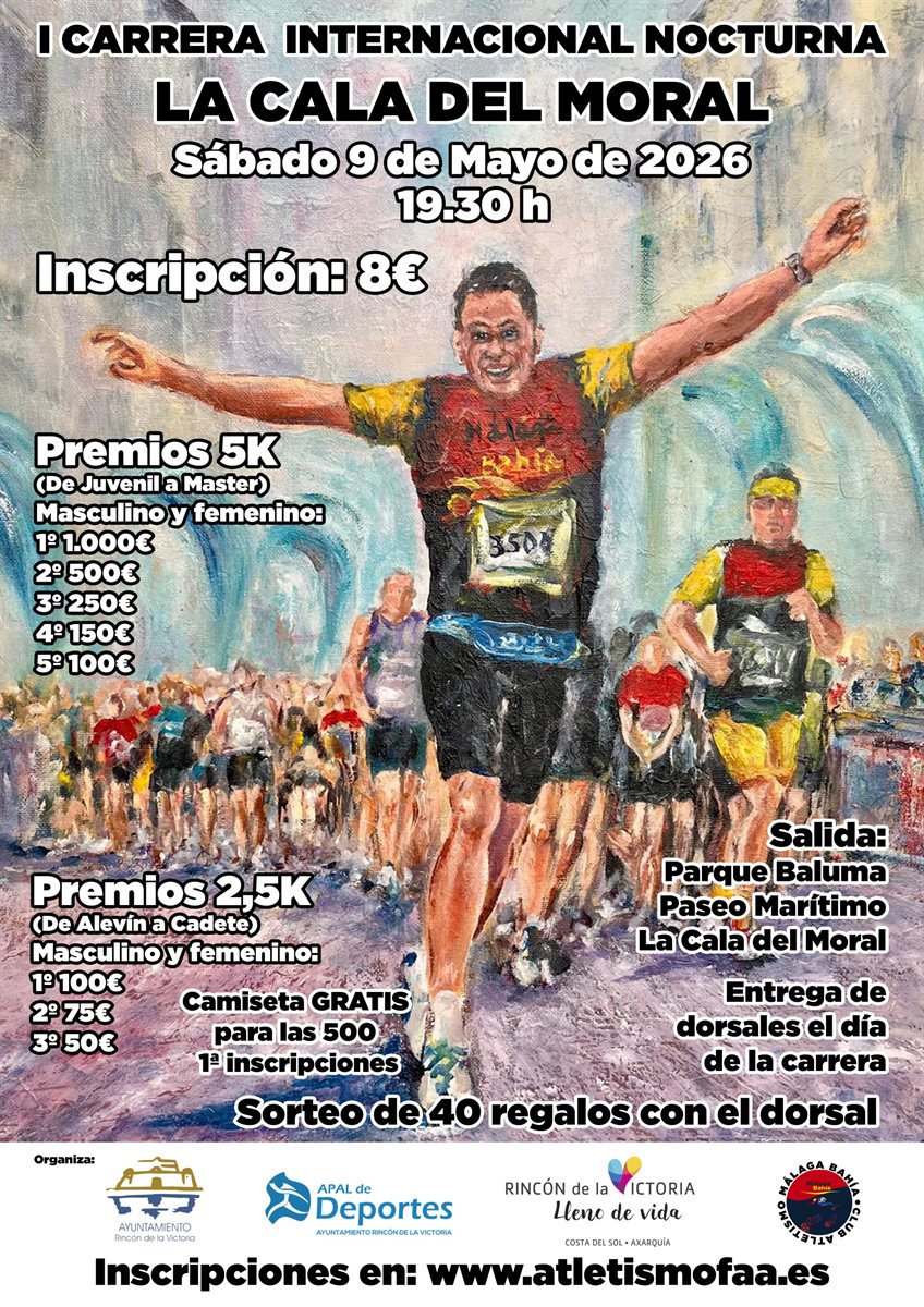 Cartel oficial de Cross de Torremolinos — 29 de noviembre de 2026 en Torremolinos, andalucia