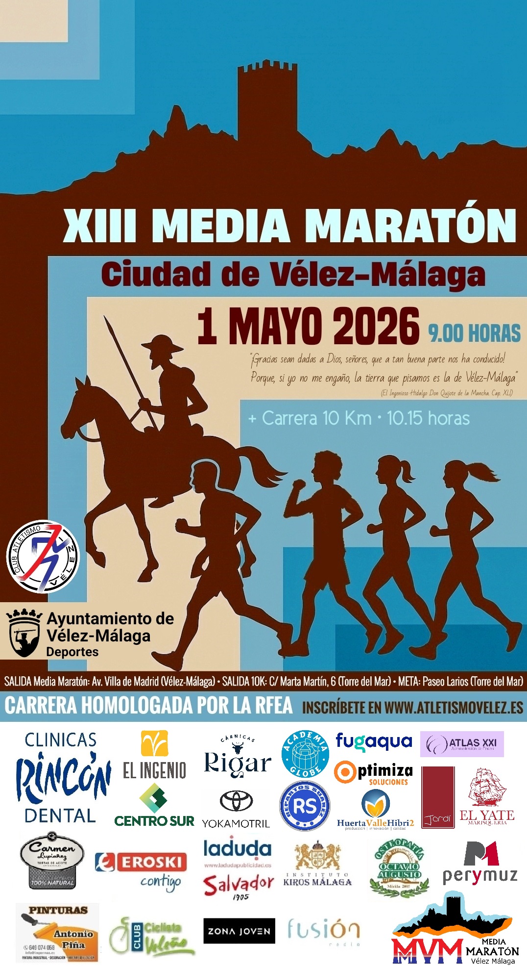 Cartel oficial de Deka Torremolinos (Málaga) — 27 de febrero de 2027 en Málaga, andalucia