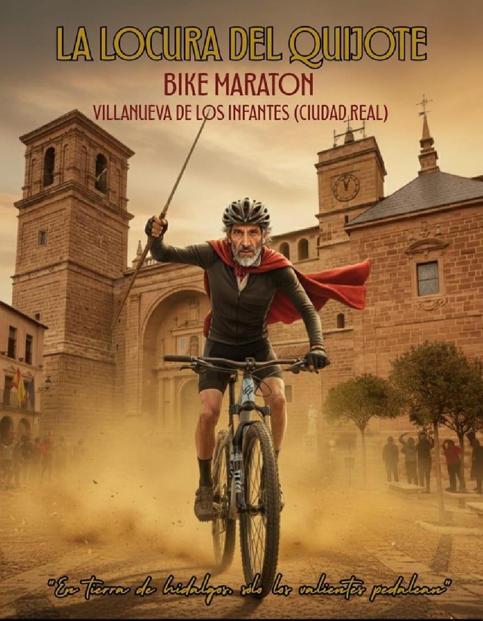 Cartel oficial de La Locura del Quijote 2026 — 30 de mayo de 2026 en Villanueva de los Infantes, Ciudad Real
