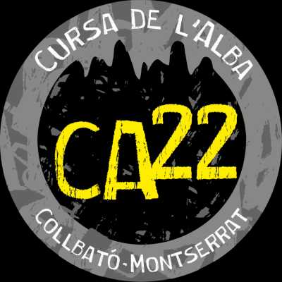 Cartel oficial de 38ª Cursa de l Alba — 7 de noviembre de 2026 en Collbató, Barcelona