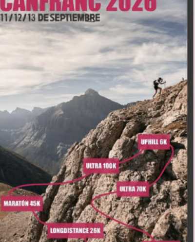 Cartel oficial de CANFRANC-CANFRANC 2026 — 11 de septiembre de 2026 en Canfranc-Estación, huesca