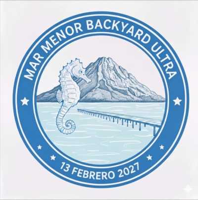Cartel oficial de I Mar Menor Backyard Ultra · Sábado, 13 de febrero de 2027 — 13 de febrero de 2027 en Cartagena, murcia