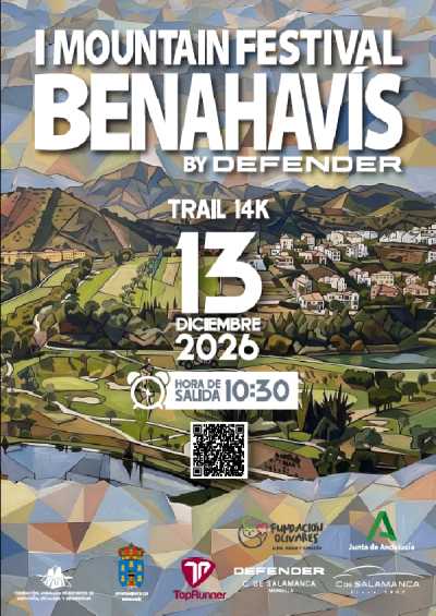 Cartel oficial de I Trail Benahavís · Domingo, 13 de diciembre de 2026 — 13 de diciembre de 2026 en Benahavís, malaga