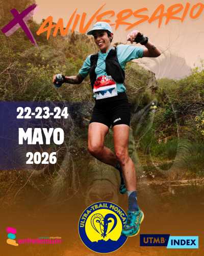 Cartel oficial de Ultra Trail Moncayo 2026 — 23 de mayo de 2026 en Añón de Moncayo, Zaragoza