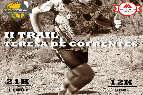 Cartel oficial de II Trail Teresa de Cofrentes — 12 de enero de 2020 en Teresa de Cofrentes, Valencia