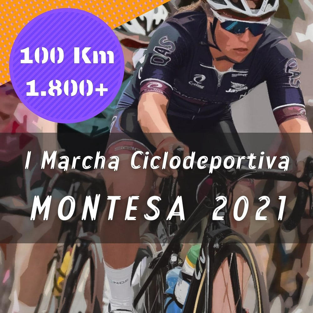 Cartel oficial de I Marcha Ciclodeportiva Montesa — 21 de noviembre de 2021 en Montesa, Valencia