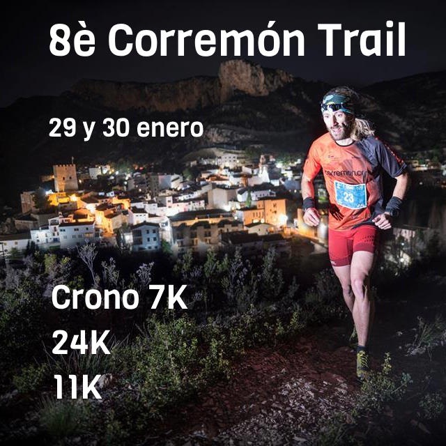 Cartel oficial de 8e Corremón Trail Sot de Chera — 30 de enero de 2022 en Sot de Chera, Valencia