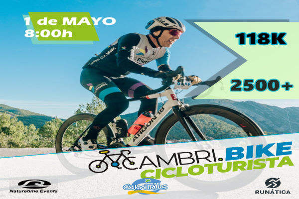 Cartel oficial de CambriBike ROAD — 1 de mayo de 2022 en Cambrils, Tarragona