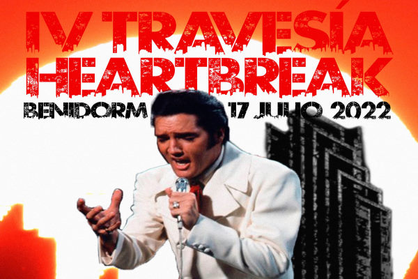 Cartel oficial de IV Travesía HeartBreak Benidorm — 17 de julio de 2022 en Benidorm, Alicante